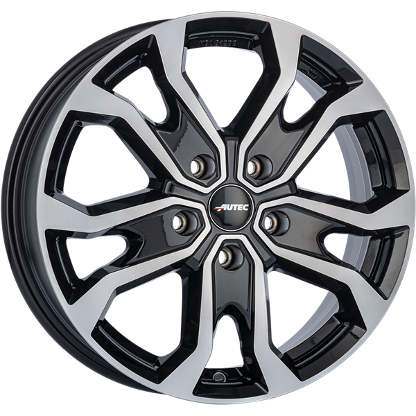 Autec Kiso Black Polished 7,00x17 5x114,30 ET37,00