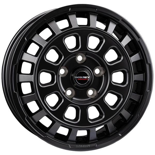 Borbet CW7 black matt 7,00x17 5x108,00 ET46,00