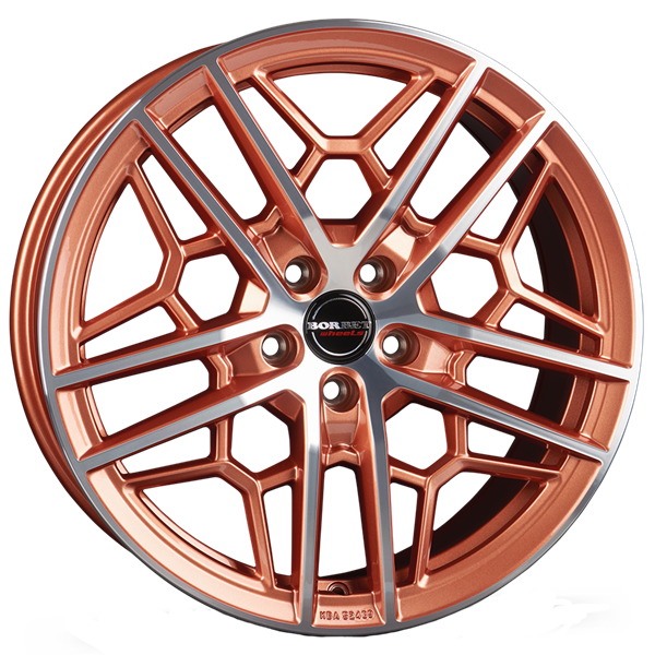 Borbet GTY copper polished 8,50x19 5x108,00 ET45,00