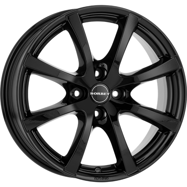 Borbet LV4 black 7,00x17 4x100,00 ET38,00