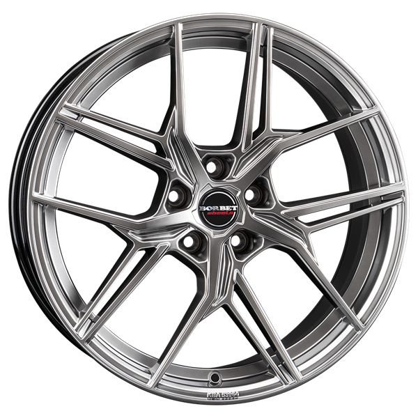 Borbet QX hyper black silver 8,00x19 5x112,00 ET49,00