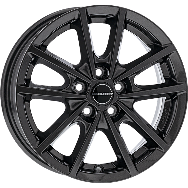 Borbet W anthracite glossy 7,00x17 5x108,00 ET40,00