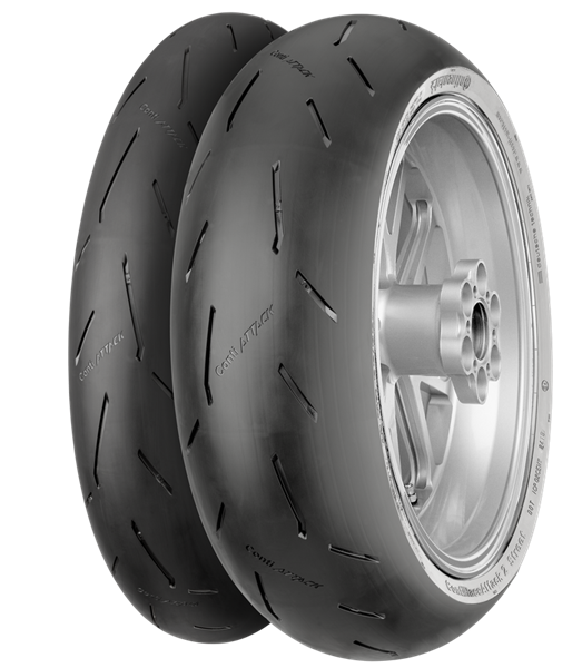 Continental ContiRaceAttack 2 Street 180/55ZR17 (73 W) Hinten TL M/C