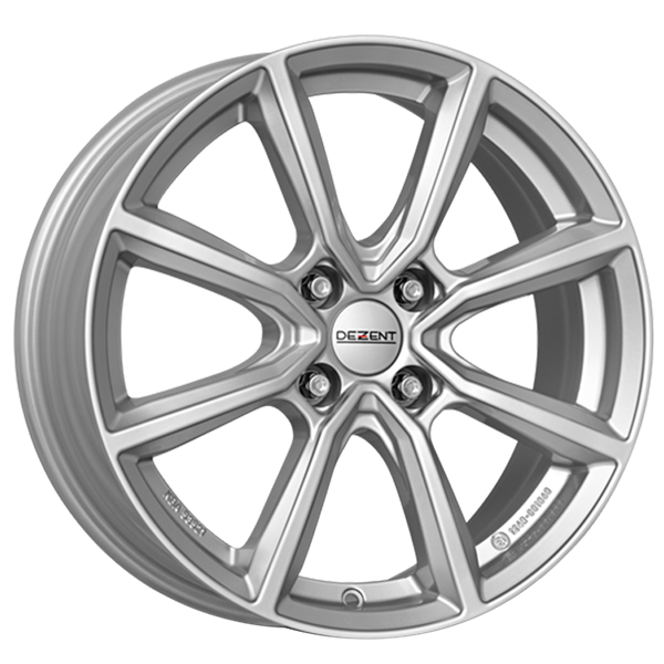 DEZENT TN silver 6,50x17 4x100,00 ET49,00