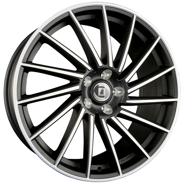 DIEWE BRIOSA BLACK MACHINED 8,00x18 5x108,00 ET40,00