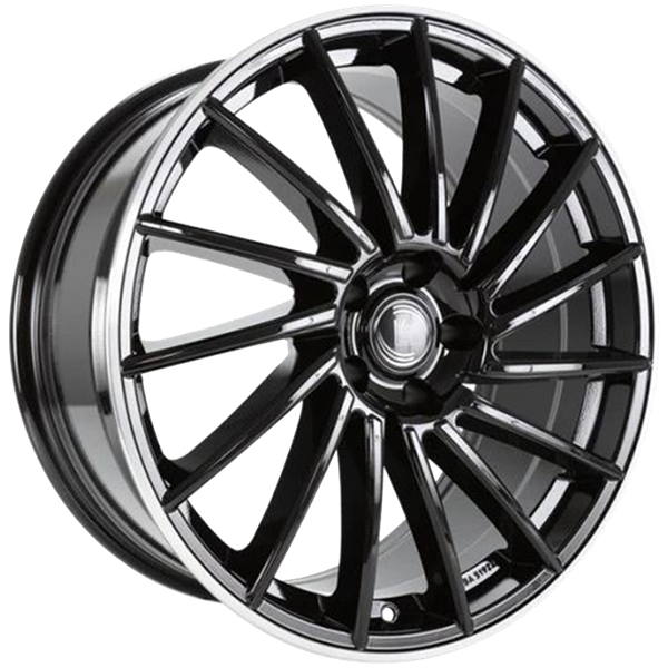 DIEWE BRIOSA BLACK MACHINED LIP 8,00x18 5x108,00 ET40,00