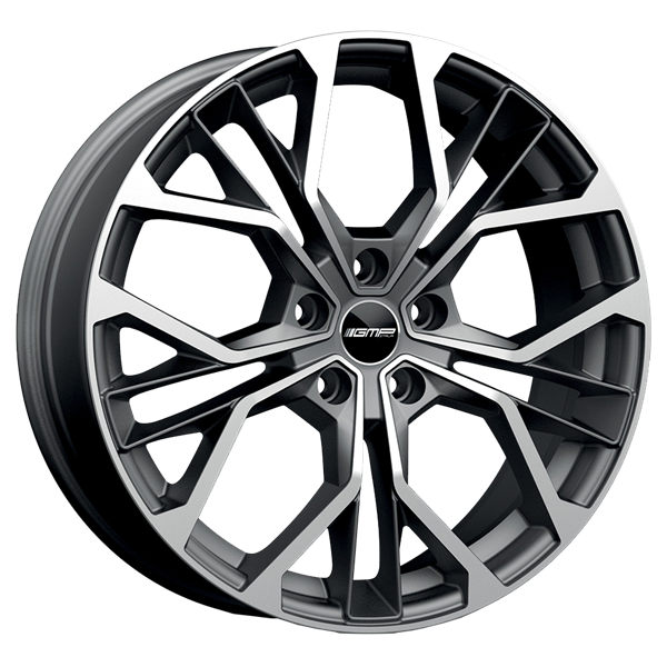 GMP Italia MATISSE Matt Anthracite Diamond 7,00x17 4x108,00 ET18,00