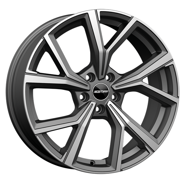 GMP Italia MENTOR Matt Anthracite Diamond 7,00x17 5x114,30 ET35,00