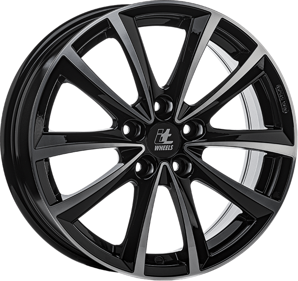 itWHEELS Elena Black Polished 6,50x16 5x98,00 ET39,00