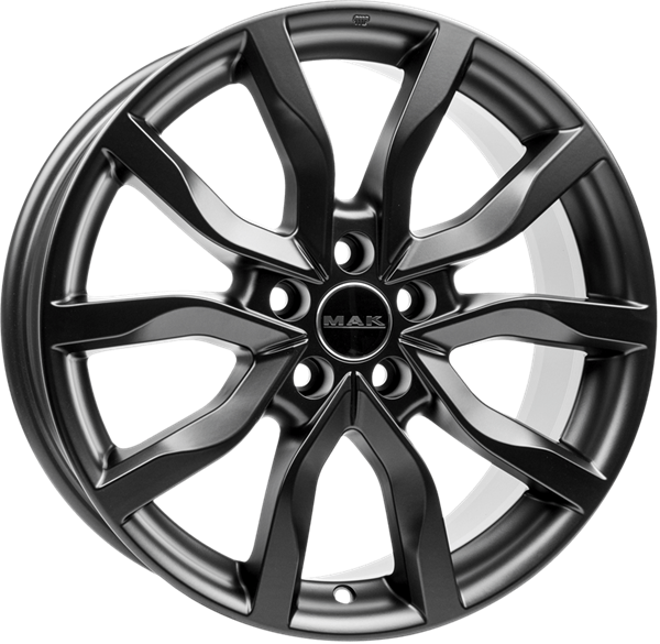 MAK Highlands Matt Black 8,00x19 5x108,00 ET45,00