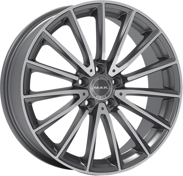 MAK Komet Gun Metallic Mirror 7,50x17 5x112,00 ET36,00