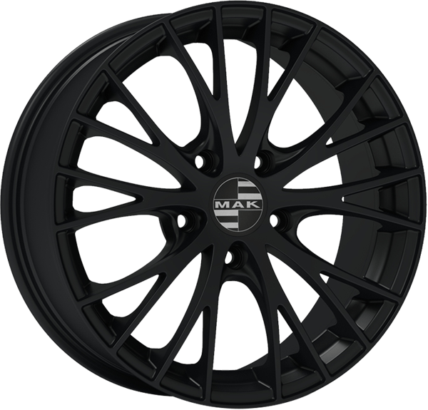 MAK Rennen Matt Black 8,50x19 5x112,00 ET21,00