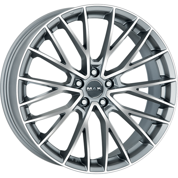 MAK Speciale-D Gun Metallic Mirror 9,50x19 5x112,00 ET45,00