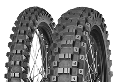 Mitas Terra Force - MX MH 70/100-10 41 J Hinten TT NHS Red, Green Medium Hard