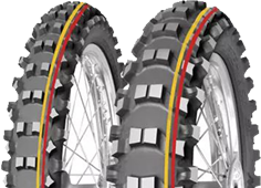Mitas Terra Force - MX SAND 120/80-19 63 M Hinten TT NHS Red, Red, SAND