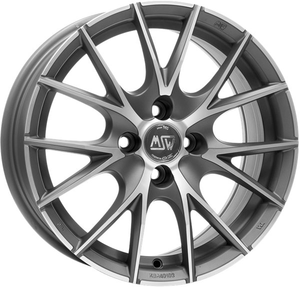MSW 25 Titanium polished 7,00x16 4x108,00 ET42,00
