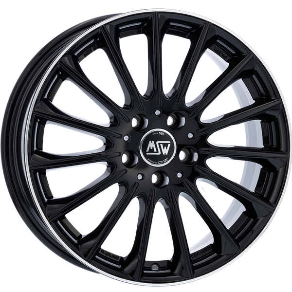 MSW 30 Gloss Black Diamond Lip 7,50x17 5x112,00 ET48,00