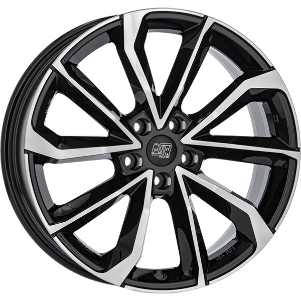 MSW 42 Black Polished 8,00x18 5x110,00 ET35,00