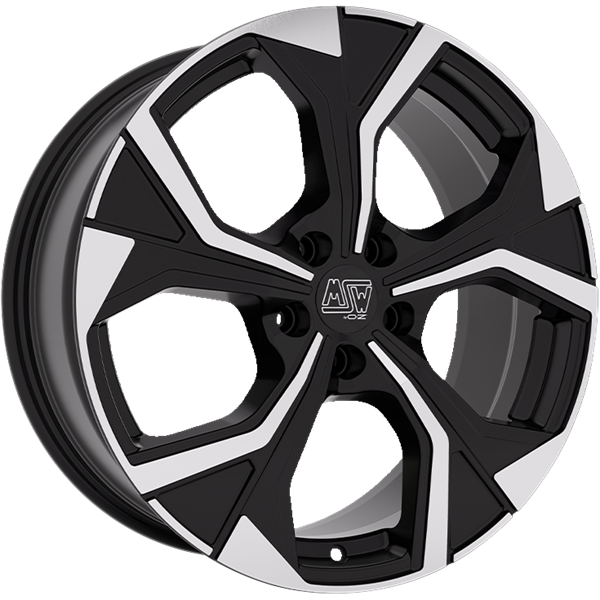 MSW 43 Black Polished 7,50x18 5x108,00 ET45,00