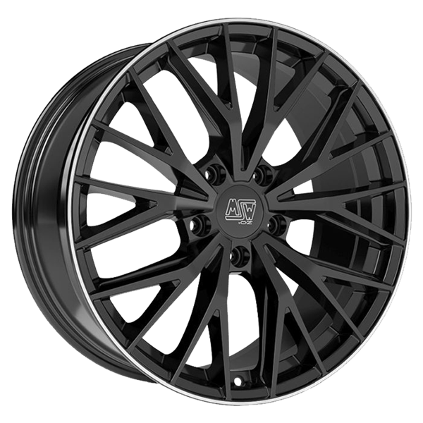 MSW 44 Gloss Black Diamond Lip 8,50x20 5x112,00 ET28,00