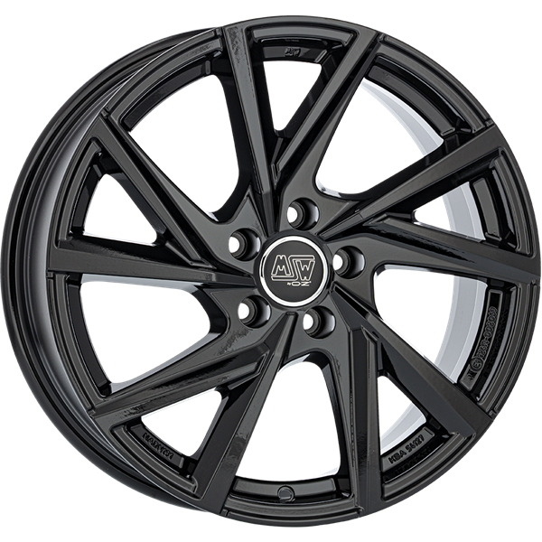 MSW 80-5 Gloss Black 7,00x17 5x100,00 ET45,00