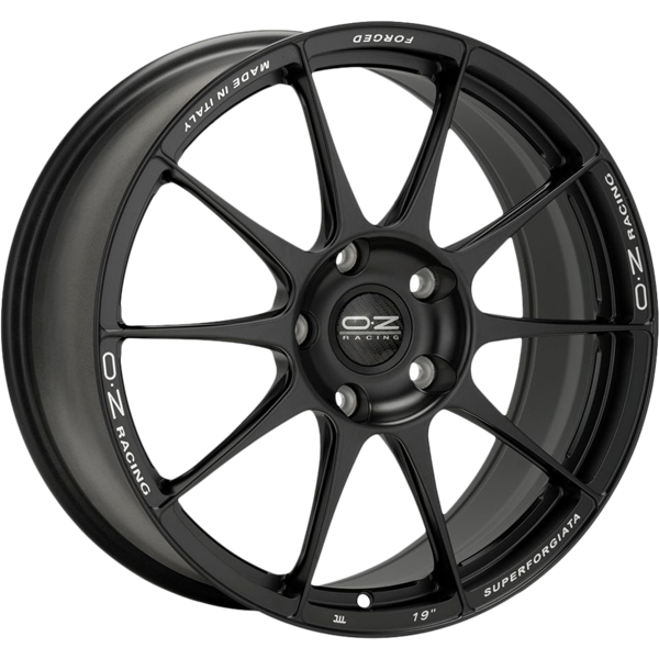 OZ SUPERFORGIATA - MATT BLACK 8,50x19 5x112,00 ET37,00