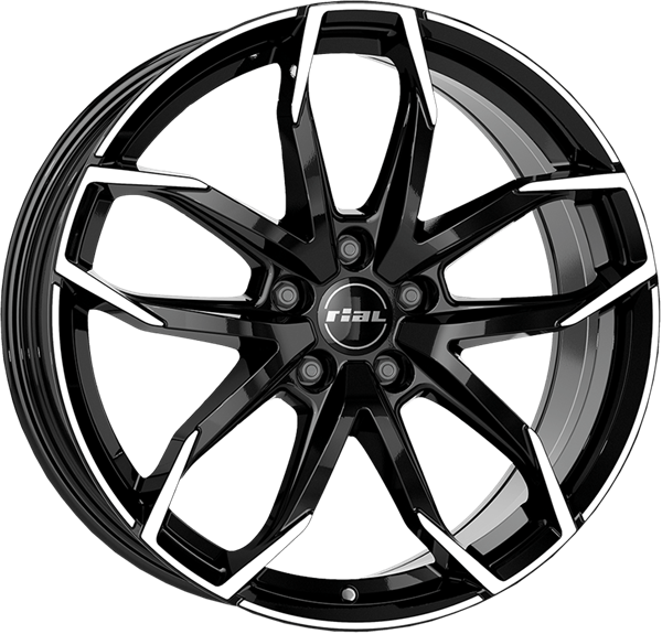 RIAL Lucca Black 8,00x19 5x108,00 ET45,00