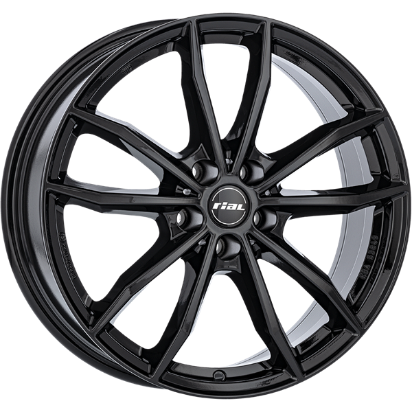 RIAL X12 Black Gloss 7,00x16 5x112,00 ET48,00