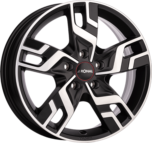 Ronal R64 Jetblack Matt Diamond 7,00x17 5x108,00 ET46,00