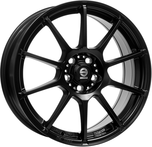 Sparco Assetto Gara Matt Black 7,00x16 5x112,00 ET48,00