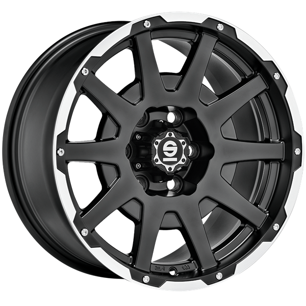 Sparco DAKAR Black Lip Polished 5,50x16 5x139,70 ET5,00