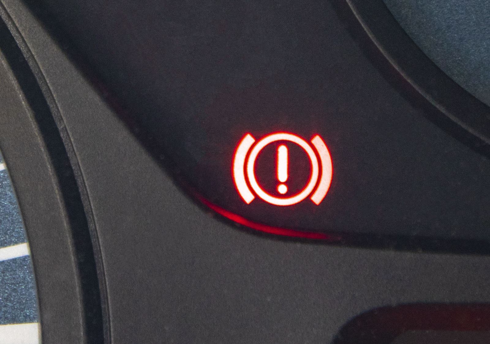 Auto 19 Auto Symbol Rotes Ausrufezeichen