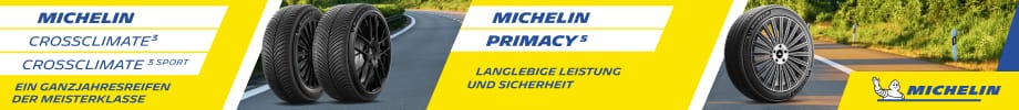 Kaufen Sie einen Satz Sommer oder Ganzjahresreifen von Michelin!