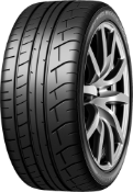 Nahaufnahme der Lauffläche Dunlop Sp Maxx Gt600 285/35 R20 104 Y RUN ON FLAT XL, MFS, ZR