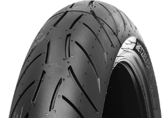 Nahaufnahme der Lauffläche Metzeler Sportec M7 RR 120/60ZR17 (55 W) Vorne TL M/C
