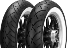 Nahaufnahme der Lauffläche Metzeler ME 888 Marathon Ultra WW 150/80 B16 77 H Hinten TL M/C RF