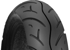 Nahaufnahme der Lauffläche Duro HF908 130/70-12 59 J