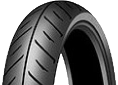 Nahaufnahme der Lauffläche Dunlop D254 130/60 R19 61 H Vorne TL