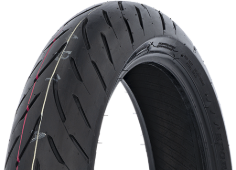 Nahaufnahme der Lauffläche Dunlop Sportmax GPR-300 130/70ZR16 (61 W) Vorne TL