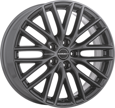 Borbet BS5 grey 7,00x16 5x114,30 ET50,00
