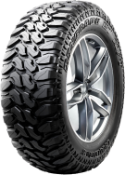 Nahaufnahme der Lauffläche Radar Renegade R7 M/T 295/70 R17 121/118 Q OWL, POR