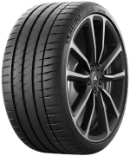 Nahaufnahme der Lauffläche Michelin Pilot Sport 4 S 265/30 R19 93 Y XL, ZR