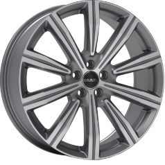 MAK Birmingham Gun Metallic Mirror