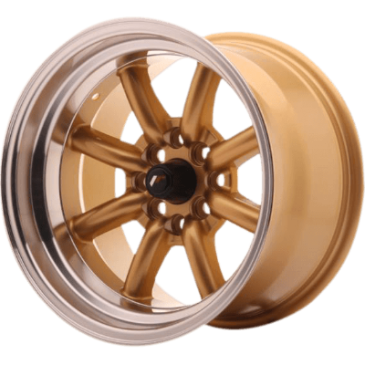 Japan Racing JR19 Gold 8,00x15 4x100,00 / 4x114,30 ET20,00