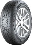 Nahaufnahme der Lauffläche General SNOW GRABBER PLUS 215/50 R18 92 V