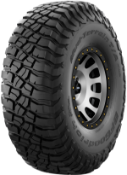 Nahaufnahme der Lauffläche BFGoodrich Mud Terrain T/A KM3 35x12.50 R15 113 Q LT