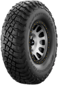 Nahaufnahme der Lauffläche BFGoodrich Mud Terrain T/A KM3 255/85 R16 119/116 Q LT, RBL