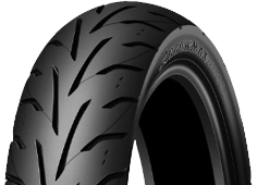 Nahaufnahme der Lauffläche Dunlop Arrowmax GT601 140/70-18 67 H Hinten TL