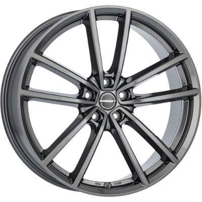Borbet W anthracite glossy 7,00x17 5x108,00 ET50,00