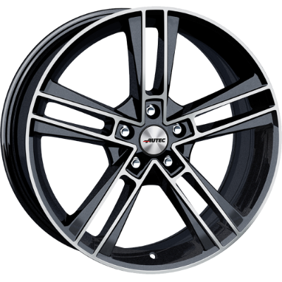 Autec Rias Black Polished 8,50x20 5x108,00 ET45,00